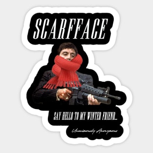 Scarfface... Sticker